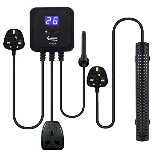 hygger 500 Watt Aquarium Heater with LED Digital Temperature Controller