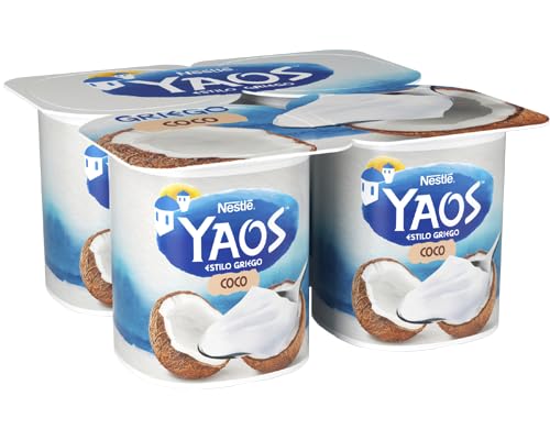 (Pack de 6 Und.) Yogurt Estilo Griego Nestle 4x115g (Yogur Griego Coco)