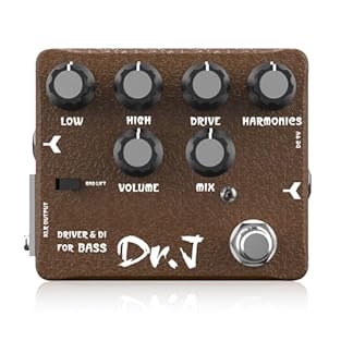 Small as it is, it has all the vital organs. This small box captures all the sound of a mic'd classic tube bass amp. Has Drive, High and Low Frequency, HF Harmonics, and Mix controls and boasts analog cabinet emulation circuitry. It includes an XLR o...