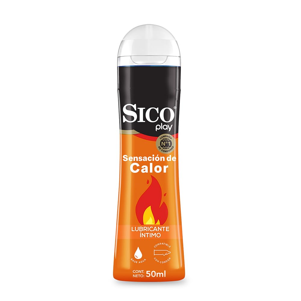 Sico Play Sensacin de Calor! Lubricante ntimo envase de 50 ml :  Amazon.com.mx: Salud y Cuidado Personal