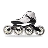 👍Material superior cómodo: los patines ajustables están hechos de material PU resistente a la abrasión con tejido de malla en capas de alta calidad que es transpirable y absorbe la humedad. Mantener los pies en una cuna cómoda reduce la fatiga de los pies, lo que hace que el patinaje sobre ruedas sea más largo y agradable.