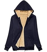 igeekwell Damen Fleecejacke mit Kapuze Warm Hoodie Jacke Damen Kapuzenpullover für Damen Outdoor ...