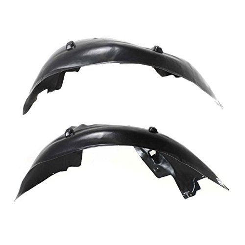 Koolzap Compatible with 05-10 300 & Charger Front Splash Shield Inner Fender Liner Left & Right Set Pair