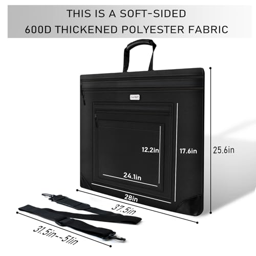 Jusart JA-HB001 Large Size Art Portfolio Case Art Portfolio Tote Bag Poster Board Storage Portfolio Folder thumb #1