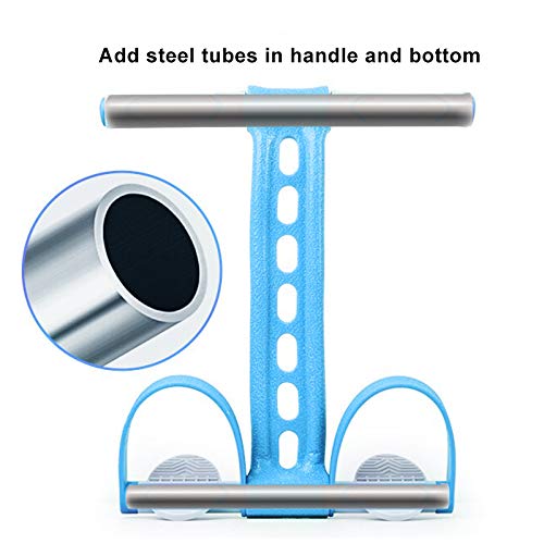 Bandes De Résistance À Pédale, 4 Tubes Corde De Traction Élastique Pour Pédale, Corde De Tension Multifonctionnelle Équipement De Fitness Pour Abdominaux, Taille, Bras, Jambes, Étirements