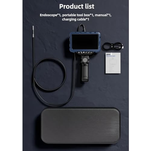 Caméra endoscope directionnable à 210° avec double objectif HD 1080P - 6