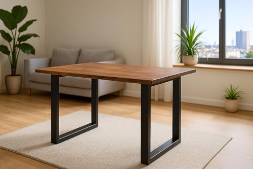 SAM Esszimmertisch 120x80 cm Laurina, Baumkantentisch aus Akazienholz,...