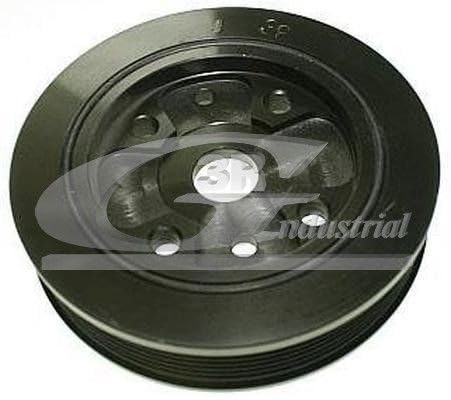 3RG INDUSTRIAL Polea cigüeñal, OEM 7431275801, ØE: 144 mm; ØI: 23 mm; W: 33 mm; 6PK
