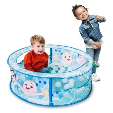 Sunny Days Entertainment Bath Time Sing Along Play Center - Ball Pit Tent with 20 Bonus Play Balls and Music - CoComelon Cover