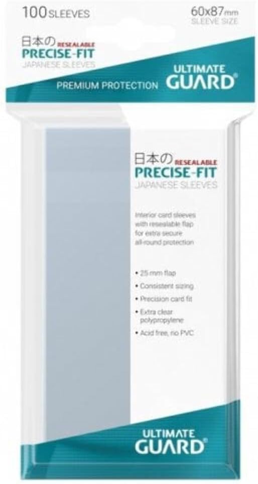 Ultimate Guard Dp: Precise Fit Reseal Mini (100) Cards