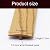 KADEUX Cuttable Flooring Transition Strip, T-Shape Threshold Strip, Wood to Tile Transition Strip, Floor Gap Connecting Strips, PVC Edging Trim Strip (Color : Oak Color)