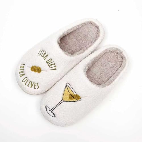Image of Cute Animal Slippers for Women Man Cartoon Animal Slippers for Woman Fuzzy Memory Foam Winter Warm Fluffy Shoes