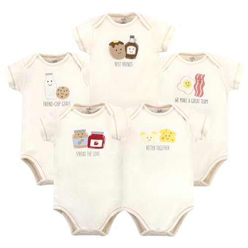 Image of Touched by Nature Unisex Baby Organic Cotton Bodysuits