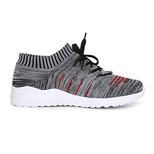 Image of Longies Men's Shoes with lace Slate Grey Casual Shoes-7 /UK (LGMLSSV001)
