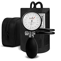 Pulox Manuelles Blutdruckmessgerät - Aneroid Sphygmomanometer zur Messung am Oberarm - Ohne Stethoskop