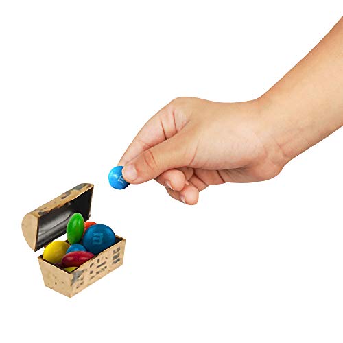 Artcreativity Mini Pirate Treasure Chests, Set Of 24, 1.5 Inch Plastic Chests With A Gold Finish, Cool Pirate Birthday Party Favors Supplies For Kids, Unique Decorations And Goodie Bag Stuffers #TOP4