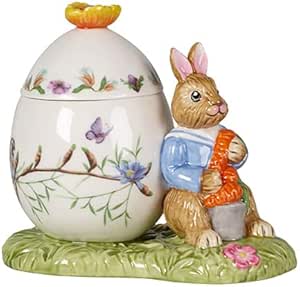 Amazon.com: Villeroy & Boch Bunny Tales Covered Box Easter Egg, Max ...