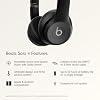 Beats Solo 4 - Auriculares Inalámbricos On-Ear Bluetooth, Hasta 50 Horas de Batería, Comodidad Ultra Ligera, Sonido Potente y Equilibrado, Compatibles con Apple y Android - Negro Mate 4