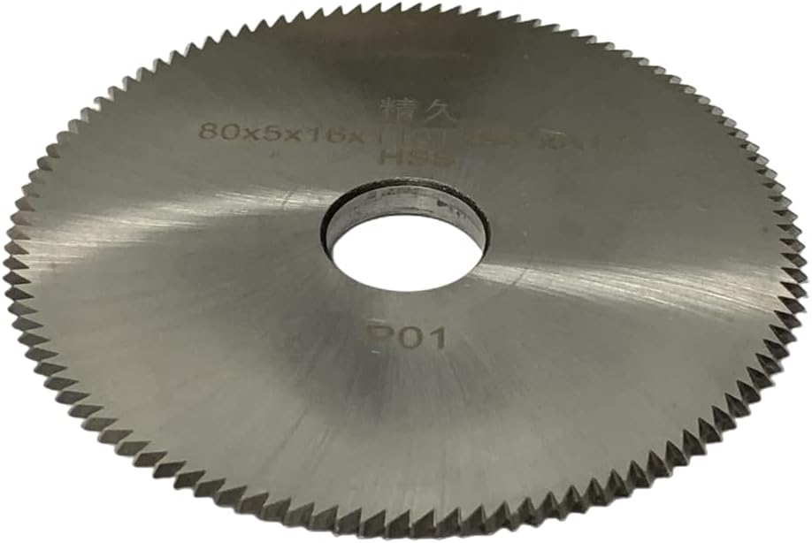 Milling Cutter P01(80X5X16) D700875ZB in HSS for SLCA BRAVO EUROPA SILCA REKORD PLUS SILCA SPECIAL SUPER-MASTER Machine(one piece)