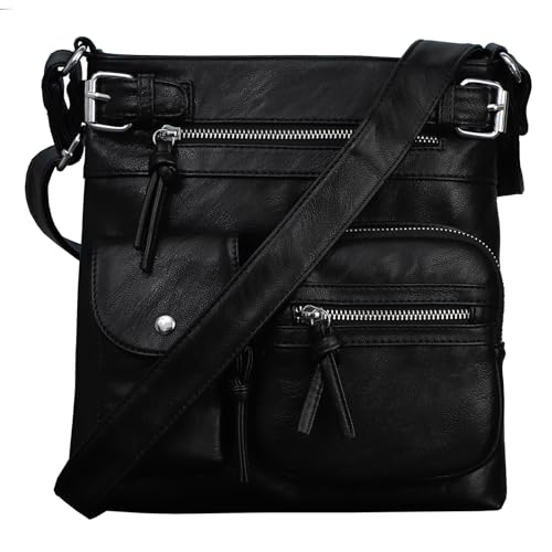 KL928 Purses for Women Small Crossbody Bags Shoulder Handbags, 01-Black