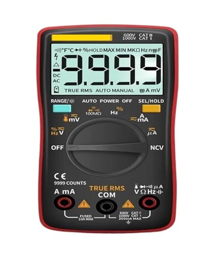 Multimètre numérique AN8009 pour tester condensateur et transistor