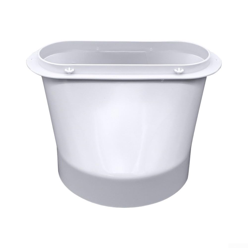 Tubo AC portatile da 1,5 m, in polipropilene, resistente al calore, bianco | Connettore in ABS, tubo in polipropilene, misura 15 cm, previene gli insetti, finitura bianca
