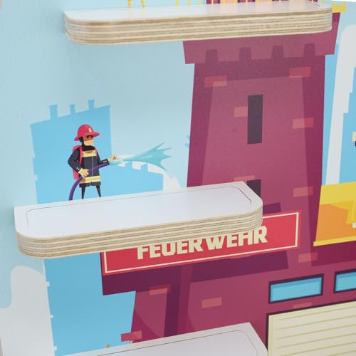 Stadtecken Scaffale in legno per scatola musicale