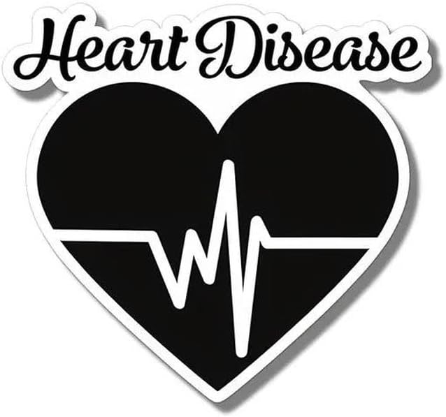 Auto Parts Heart-Shaped Vinyl Car Laptop Bumper Sticker