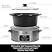 8-Quart Digital Programmable Slow Cooker with Timer - Small Kitchen Appliance for Family Dinners - Serves 10+ People - Heat Settings: Keep Warm, Low and High