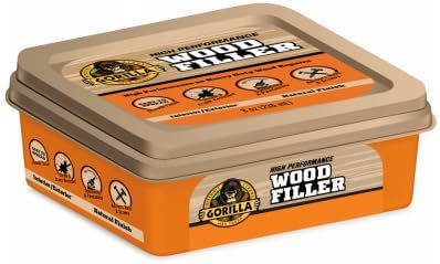 Gorilla 107084 All Purpose Wood Filler, 8-oz. Tub - Quantity 44