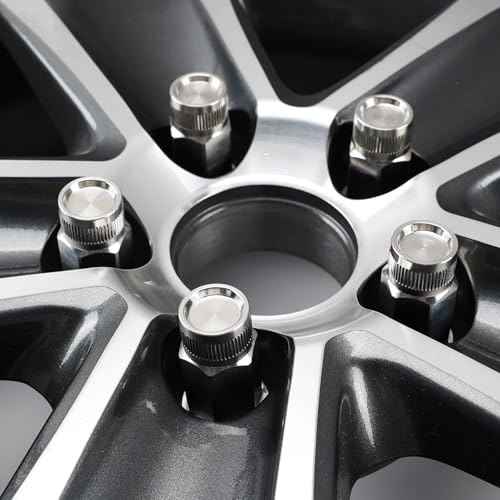 Image of M12x1.5 Wheel Lug Nuts Set,20pcs Stainless Steel Extended Tuner Nuts，50mm Length 19mm Hex，Conical Seat Fits The Honda Civic,Jeep Compass, Honda Accord, Chevy Malibu,Ford Escape