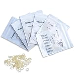 Weilin 600 Pcs Orthodontic Elastic Bands, Braces Teeth Bands, Braces Band for Dentist Braids Teeth Gap (Rabbit 3/16")