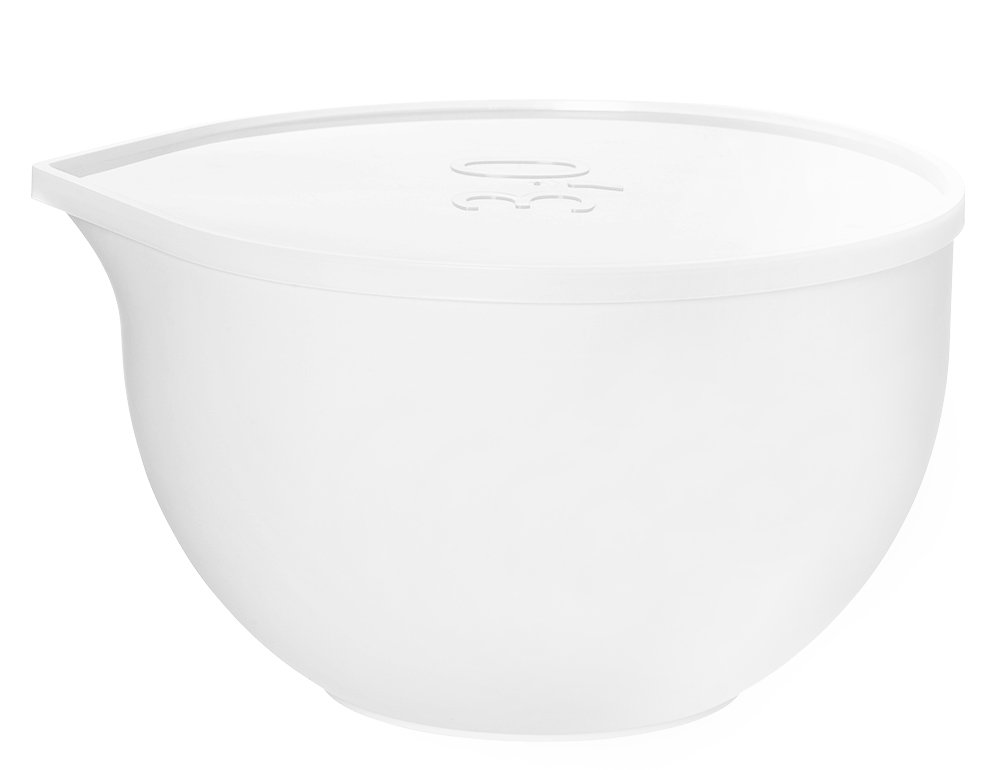 Plast Team25140800 Super Bowl, 3 L, Polypropylene, White