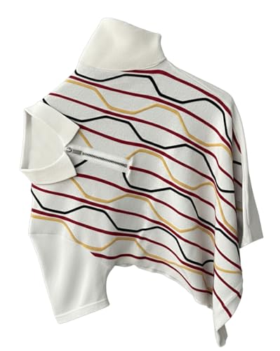 Image of AUSK Men's Premium Striped Polo T Shirt || Geometric Print Half Sleeve Summerwear Casual Mens T Shirt