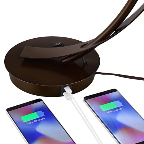 Set de 2 Lámparas de Escritorio Modernas con USB miniatura 5