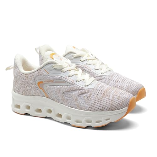 Image of ASIAN Powerplay-28 Running Shoes for Men | Memory Foam Lightweight Shoes with Air Coil Sole Technology | Ideal for Running, Training