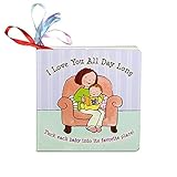 Melissa & Doug Children's Book – I Love You All Day Long (Board Book with 5 Play Tags to Tuck into Pockets)