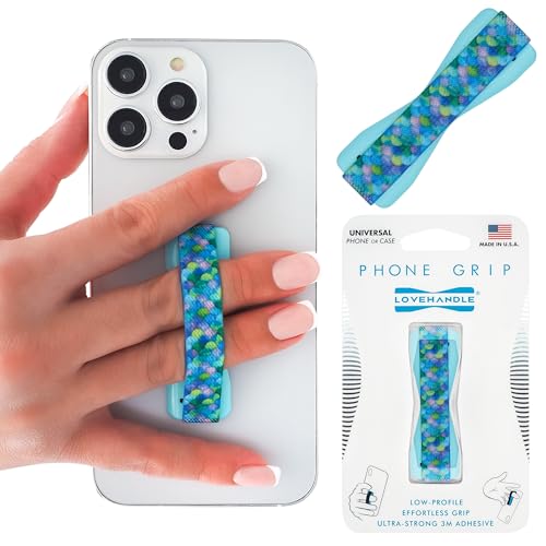 Image of LOVEHANDLE Original Universal Phone Grip - Mermaid Scales