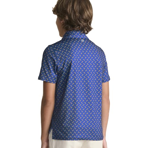 Image of Vineyard Vines Kids Printed Sankaty Polo (Toddler /Little Kids /Big Kids)