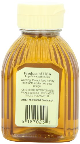 Sue Bee Honey, botella de 8 onzas (Pack de 12) miniatura 2