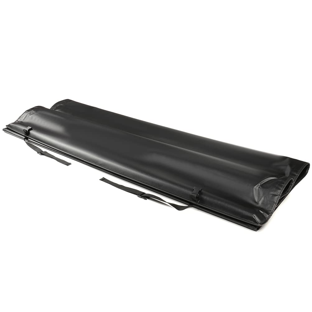 Soft Roll Up Truck Bed Tonneau Cover|Fits for Chevy Silverado 1500 2007-2013,for GMC Sierra 1500 2007-2013,for GMC Sierra 2500 HD 2007-2014|Fleetside 5'8"FT (66") Tonneau Cover