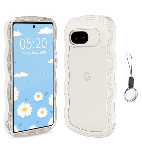 HILEGENER Google Pixel 9A ���킢�� �P�[�X �g��t���[�� ���˂��� �ϏՌ� �O�[�O�� �s�N�Z��9A 6.1�C���`�p����~�� �X�}�z�P�[�X�E�F�[�u �f�U�C�� ��Ƀt�B�b�g �X�}�z�J�o�[ �؍� ���� �����p ���q���� �N���A TPU