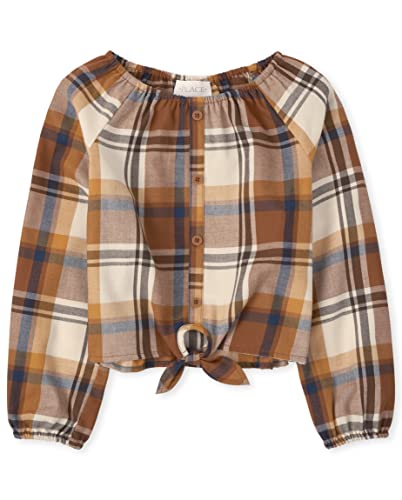 Image of The Children's Place Girls' Long Sleeve Fashion Shirt