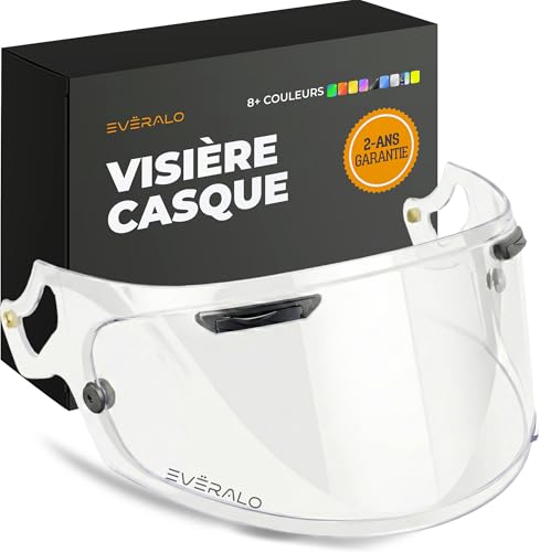 Everalo Visière compatible avec Arai Chaser X - Rx7v - Rx7x - Quantic - Quantum X - Concept X - Concept Xe - Renegade V - Profile V - Qv Pro - Vas V –...