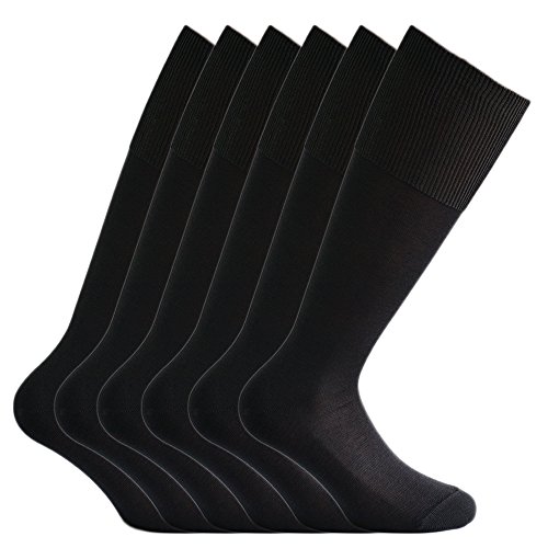 Albatros, 6 paia di calze uomo in 100% Cotone Filo...