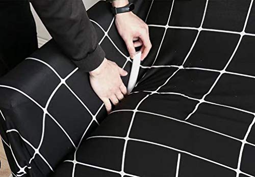 Funda elástica para sofá de alta densidad, tira de espuma antideslizante, para protector de muebles, longitud 27 cm (20 unidades, diámetro 2,5 cm)