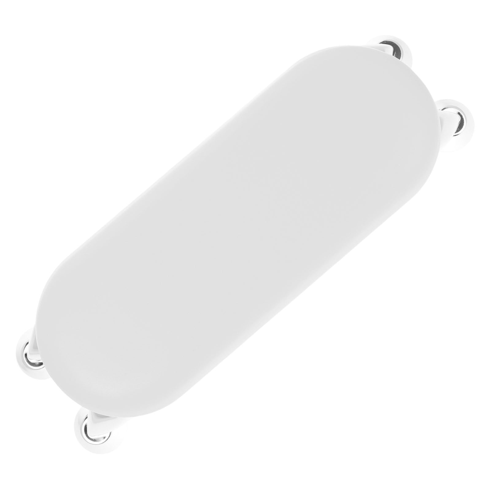Reposamanos para Manicura Blanco de Pu y Hierro, Cojín Compacto y Portátil con Superficie Agradable para Salón de Uñas y Entrenamiento de Uñas