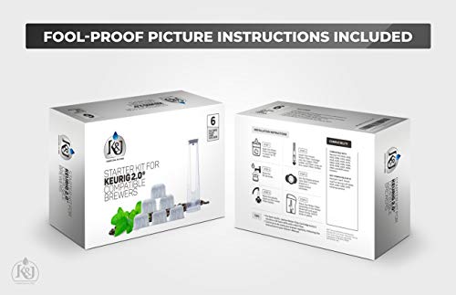 image for K&J Replacement Keurig Starter Kit for Keurig 2.0 Brewers - Includes S