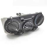 Air Con Switch Compatible with Nissan for Tiida for NV200 27510-ED50A 27510-ED50A-A129 D18599150 Car Climate Control Switch Air Conditioning Control Plate