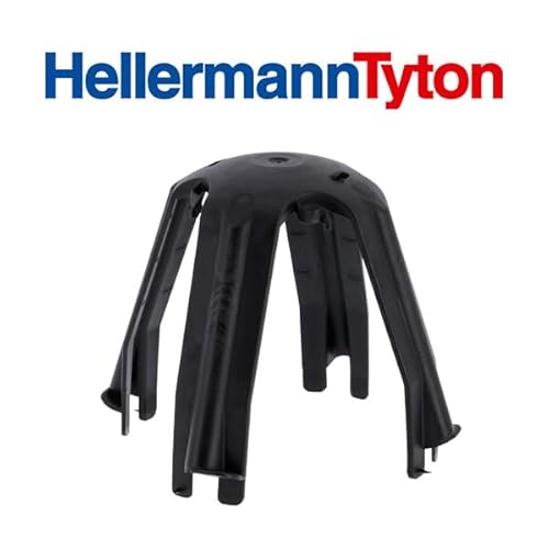 HellermannTyton - Set von 10 Schutzabdeckungen für eingelassene Spots SpotClip-I